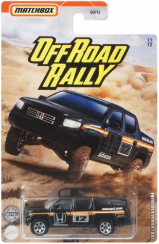 MATCHBOX OFF ROAD RALLY GTL20 2007 HONDA RIDGELINE No11 OF 12