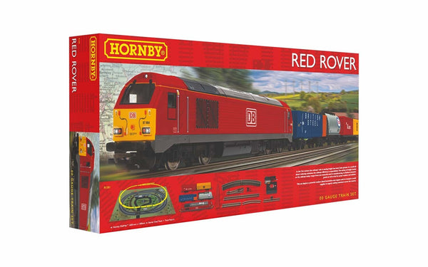 HORNBY R1281 RED ROVER  00 GAUGE TRAIN SET