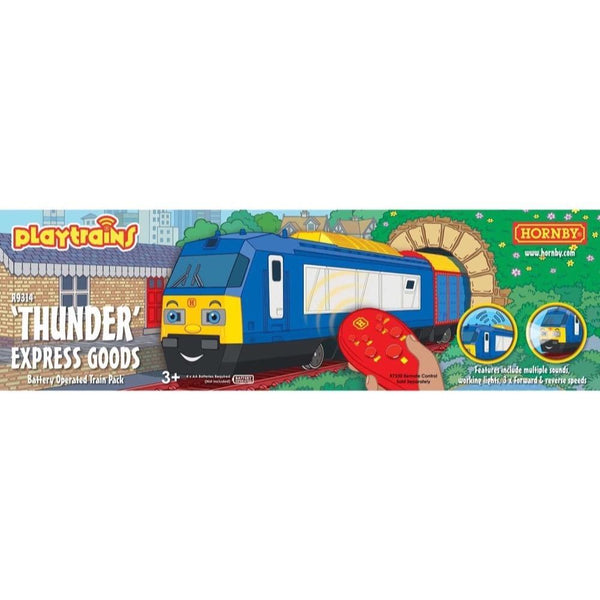 HORNBY R9314 THUNDER EXPRESS GOODS BATTERY OPERATED TRAIN PACK ADD ON