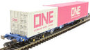HORNBY R6956 KFA WITH 20FT AND 40FT CONTAINERS No93367