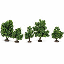 HORNBY R7208 CLASSIC TREES, BUSHES 3- 4CM X 5PCS