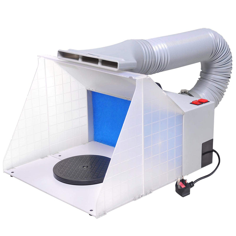 HSENG HS-E420DCLK PORTABLE SPRAY BOOTH KIT WITH LED LIGHT