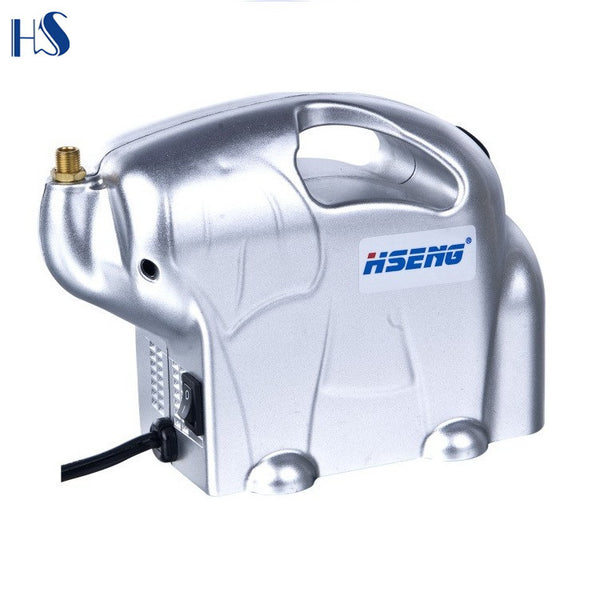 HSENG AS16 BABY AIR COMPRESSOR PISTON TYPE OIL-LESS FOR AIR BRUSH