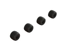 ARRMA ARA330582 HUB NUTS BLACK 4 PACK