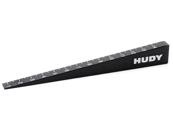 HUDY CHASSIS RIDE HEIGHT GAUGE 1.0-14.0MM (BEVELED) - HD107715