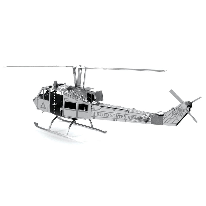 METAL EARTH MMS011 AIRCRAFT HUEY UH-1 HELICOPTER 3D METAL MODEL KIT