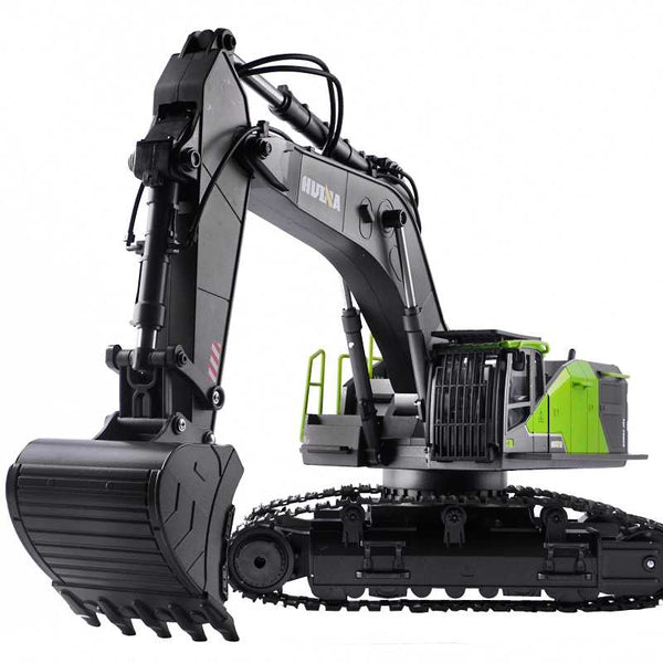 HUINA 1593 22 CHANNEL REMOTE CONTROL CONSTRUCTION EXCAVATOR 1/14 - GREEN