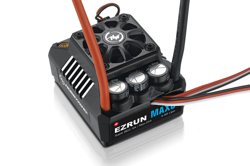 EZRUN MAX6 30105000 160AMP V3 1:6TH 3-8 CELLS BRUSHLESS SPEED CONTROLLER