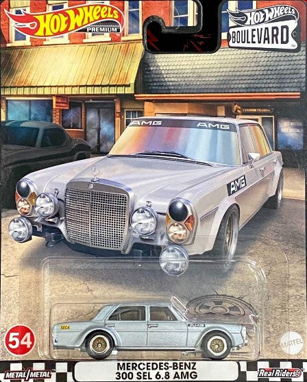 HOT WHEELS BOULEVARD #54 MERCEDES-BENZ 300 SEL 6.8 AMG