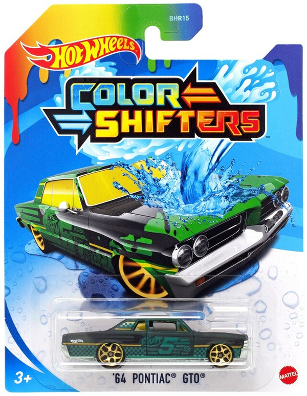 HOT WHEELS COLOR SHIFTERS BHR53 64 PONTIAC GTO