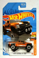 HOT WHEELS BASIC 185/250 - HW HOT TRUCKS SERIES - CHEVY SILVERADO OFF ROAD