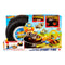 HOT WHEELS MONSTER TRUCKS STUNT TIRE WITH TIGER SHARK AND DRIFT ROD PLAYSET