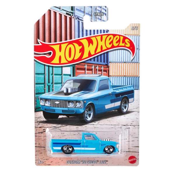 HOT WHEELS THEMED AUTO GRP27 CUSTOM 72 CHEVY LUV - 5 OF 5