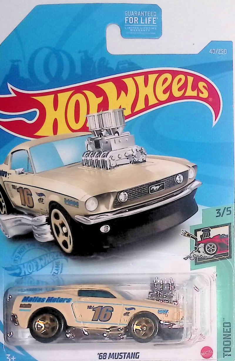 HOT WHEELS BASIC 40/250 - TOONED SERIES - 68 MUSTANG