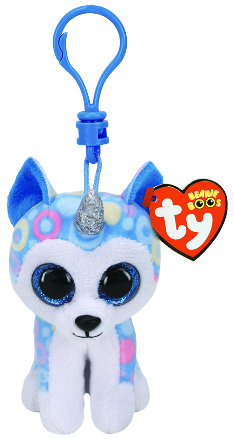 TY BEANIE BOOS HELENA HUSKY CLIP