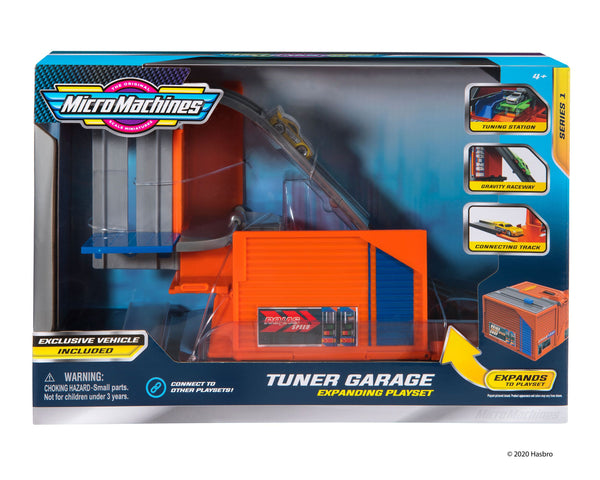 MICRO MACHINES MMW0036 TUNER GARAGE EXPANDING PLAYSET SERIES 1