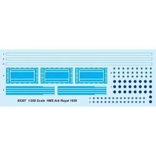 I LOVE KIT 65307 HMS ARK ROYAL 1939 1/350 SCALE BATTLESHIP PLASTIC MODEL KIT