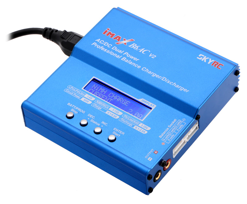 IMAX B6AC DUAL POWER PROFESSIONAL BALANCE CHARGER / DISCHARGER MULTI CHEMISTRY 80W