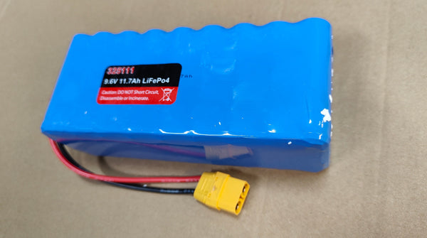 JOYSWAY 325111 9.6V 11.7AH LiFePo4  BATTERY PACK FOR V1 SURF FISHING BAIT BOAT FITTED WITH XT90 V1 BOATS WITHOUT FISHFINDER WILL NEED ADAPTER.