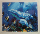 DIAMOND PICTURE KIT WITH 5D CRYSTAL BEADS - OCEAN LIFE  30X40CM