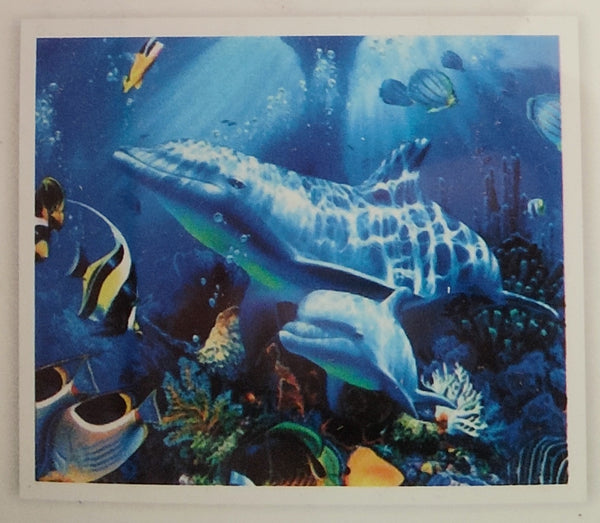 DIAMOND PICTURE KIT WITH 5D CRYSTAL BEADS - OCEAN LIFE  30X40CM