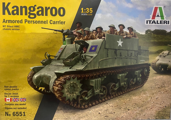 ITALERI 6551 KANGAROO ARMORED PERSONNEL CARRIER 1:35 PLASTIC MODEL TANK KIT