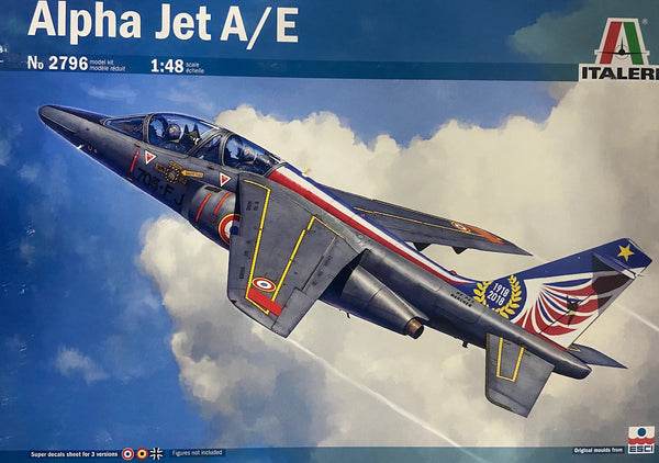 ITALERI 2796 ALPHA JET A/E 1:48 PLASTIC MODEL PLANE  KIT