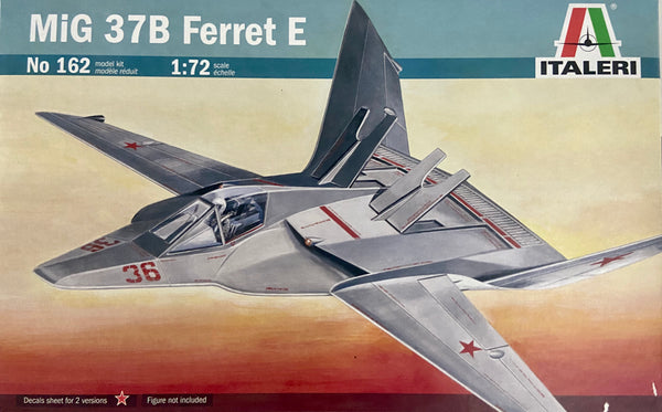 ITALERI 162 MIG 37B FERRET E MODEL PLANE 1/72