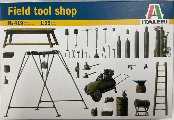 ITALERI 419 FIELD TOOL SHOP MODEL 1/35