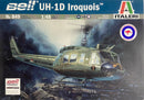ITALERI 849 BELL UH-1D IROQUOIS HELICOPTER WITH AUSTRALIAN DECAL KIT INSIDE 1/48 SCALE PLASTIC MODEL KIT
