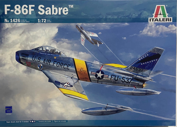 ITALERI 1426 F 86F SABRE MODEL PLANE JET 1/72