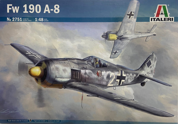 ITALERI 2751 FW 190 A8 MODEL PLANE 1/48