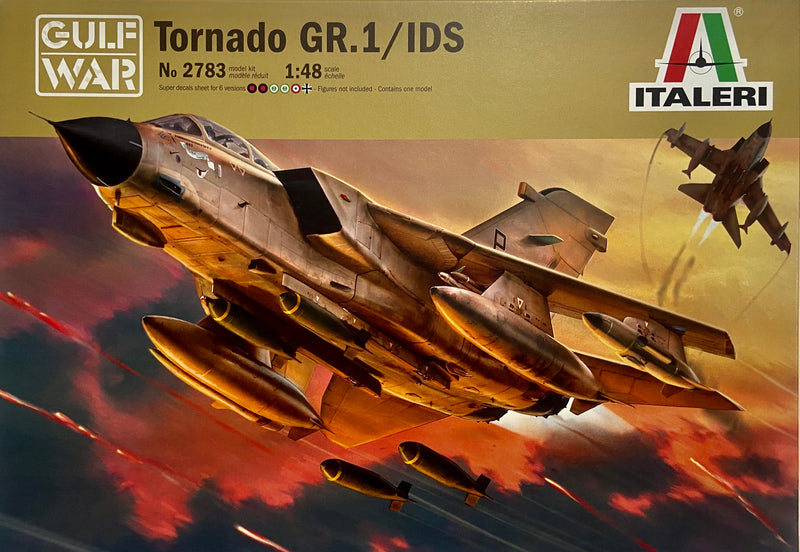 ITALERI 2783 TORNADO GR 1 IDS GULF WAR 1:48 PLASTIC MODEL KIT