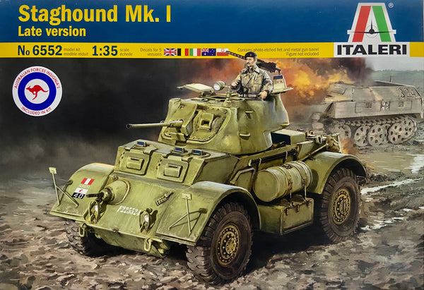 ITALERI 6552 STAGHOUND MK.1 MODEL TANK 1/35