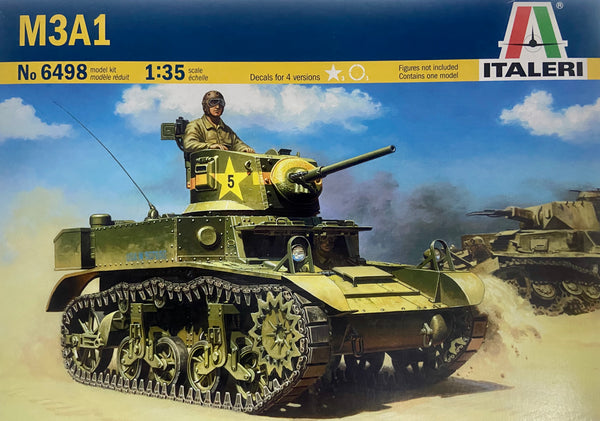 ITALERI 6498 M3A1 MODEL TANK 1/35