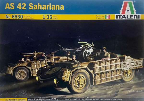 ITALERI 6530 AS 42 SAHARIANA MODEL CAR 1/35