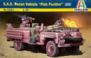 ITALERI 6501 S.A.S. RECON VEHICLE PINK PANTHER MODEL CAR 1/35