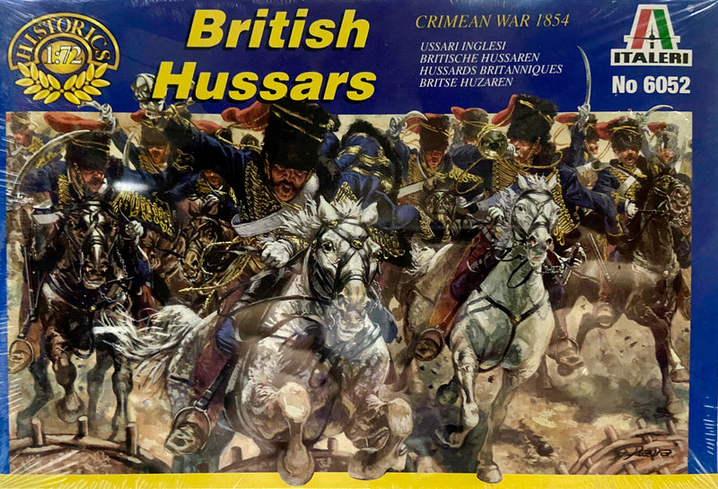 ITALERI 6052 HUSSARS BRITISH CRIMEAN WAR MODEL FIGURES 1/72