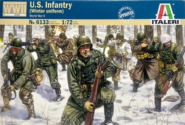 ITALERI 6133 US INFANTRY WINTER UNIFORM MODEL FIGURES 1/72