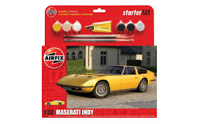 AIRFIX 55309 LARGE STARTER SET MASERATI INDY 1:32 PLASTIC MODEL CAR KIT