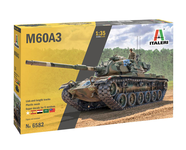 ITALERI 6582 M60A-3 1:35 PLASTIC MODEL KIT