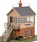 PECO 500 TRACKSIDE SERIES GWR SIGNAL BOX OO / HO GAUGE