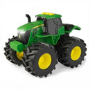 TOMY JOHN DEERE KIDS MONSTER TREADS TRACTOR WITH LIGHTS AND SOUNDS 15CM