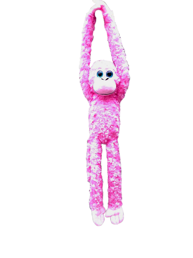 COTTON CANDY JG289 HANGING MONKEY ALANA PINK PLUSH