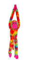 COTTON CANDY JG298 HANGING MONKEY NATASHA RAINBOW PLUSH