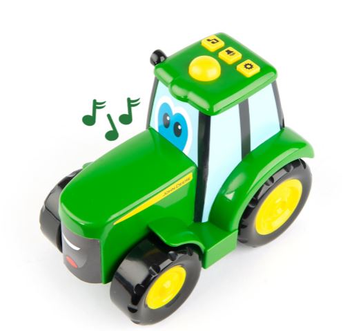 JOHN DEERE JOHNNY AND COREY LIGHTS AND SOUND TRACTOR