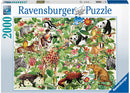 RAVENSBURGER 168248 JUNGLE 2000PC JIGSAW PUZZLE