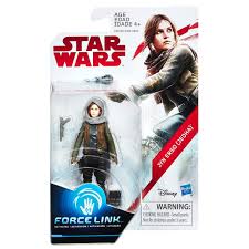 HASBRO STAR WARS JYN ERSO JEDHA FIGURE FORCE LINK ACTIVATED