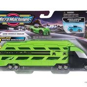 MICRO MACHINES MMW0028 MINI VEHICLE HAULER GREEN SERIES 1