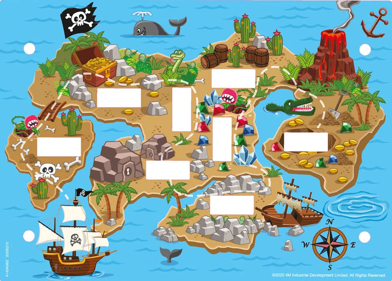 KIDZLABS GAMEMAKER ELECTROBUZZ PIRATE TREASURE HUNT GAME